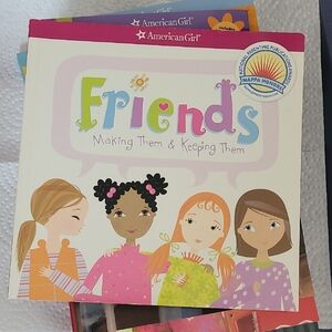 American Girl Friends Book with Colorful Cover